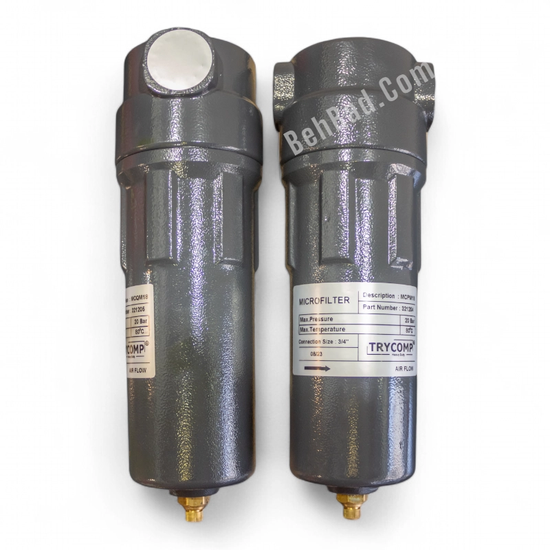 میکروفیلتر 3/4 اینچ  TRYCOMP مدل MCPM18/MCQM18